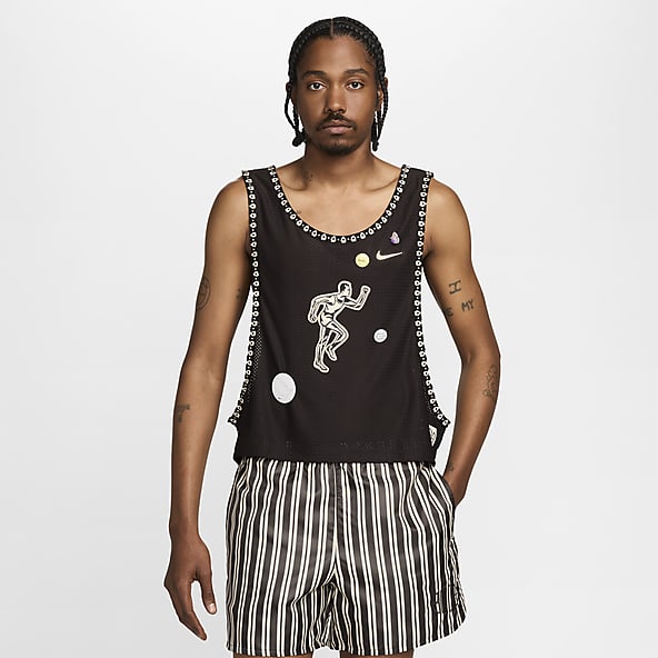 Full Price NikeLab Brown Tank Tops Sleeveless Shirts. Nike UK